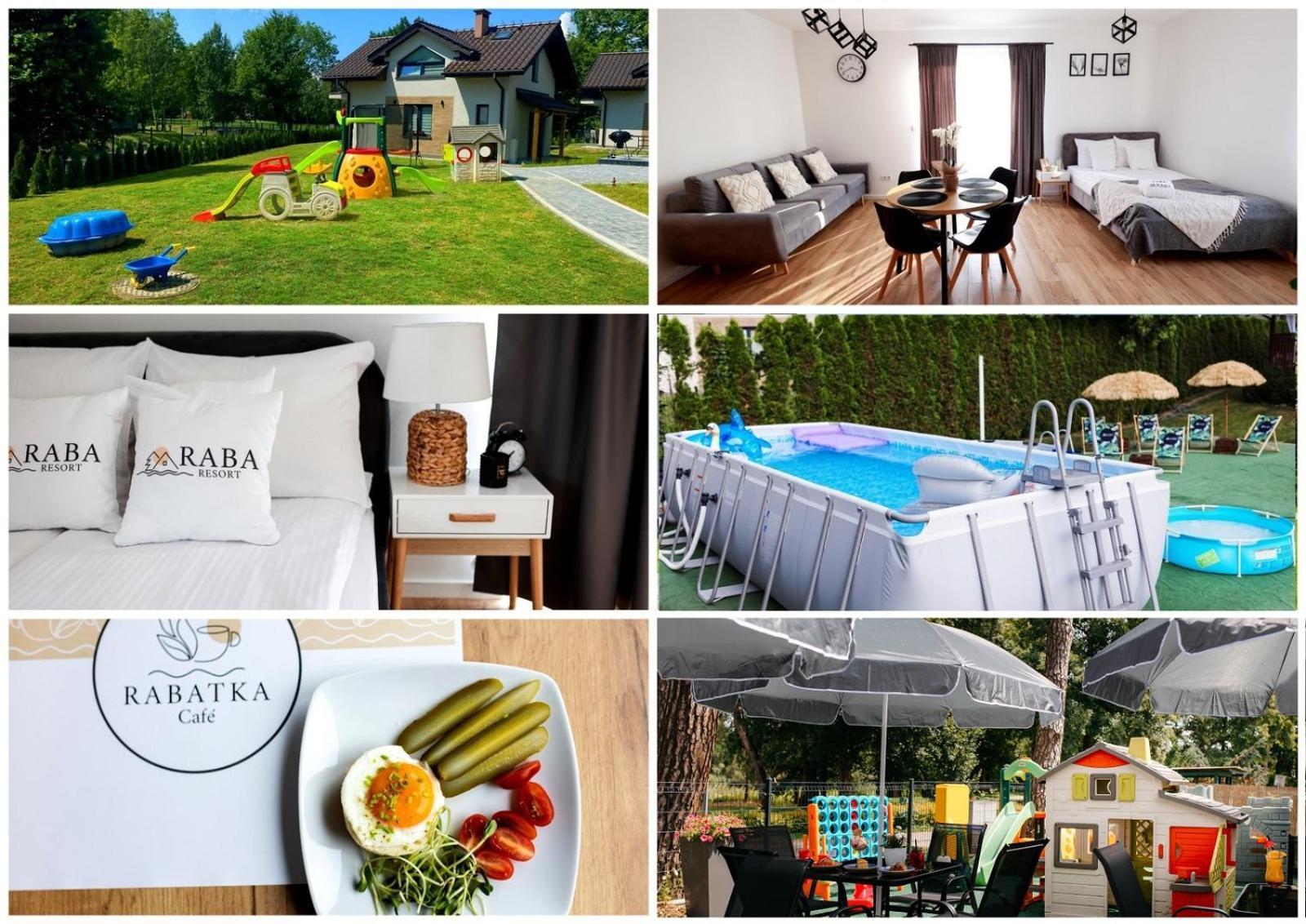 Raba Resort - Domki I Apartamenty Pod Krakowem Gdów Exterior foto